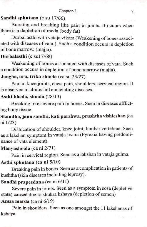 Arthritis: Ayurvedic Perspective